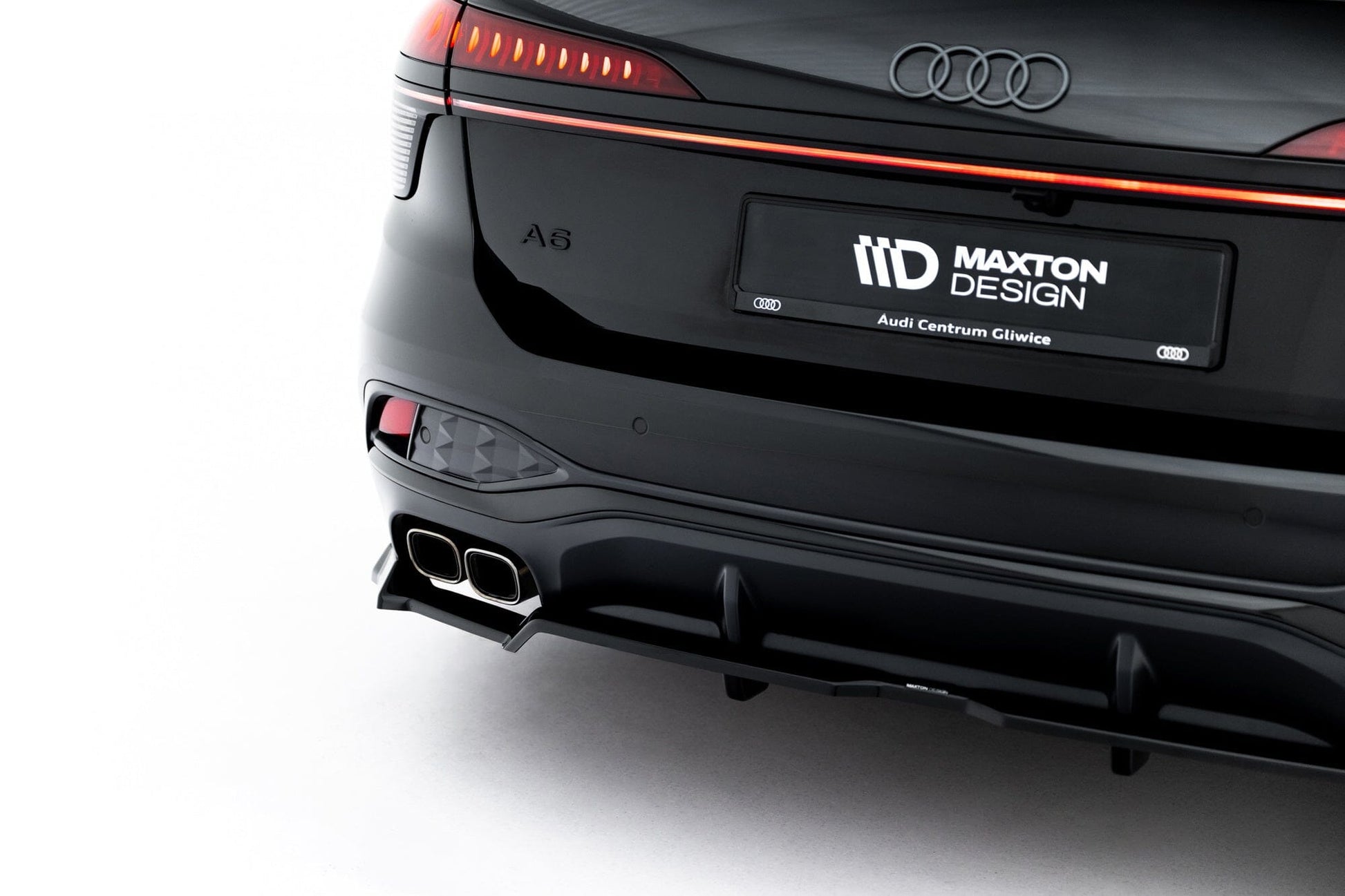 Audi A6 C9 S-Line Heck Splitter Maxton Design 