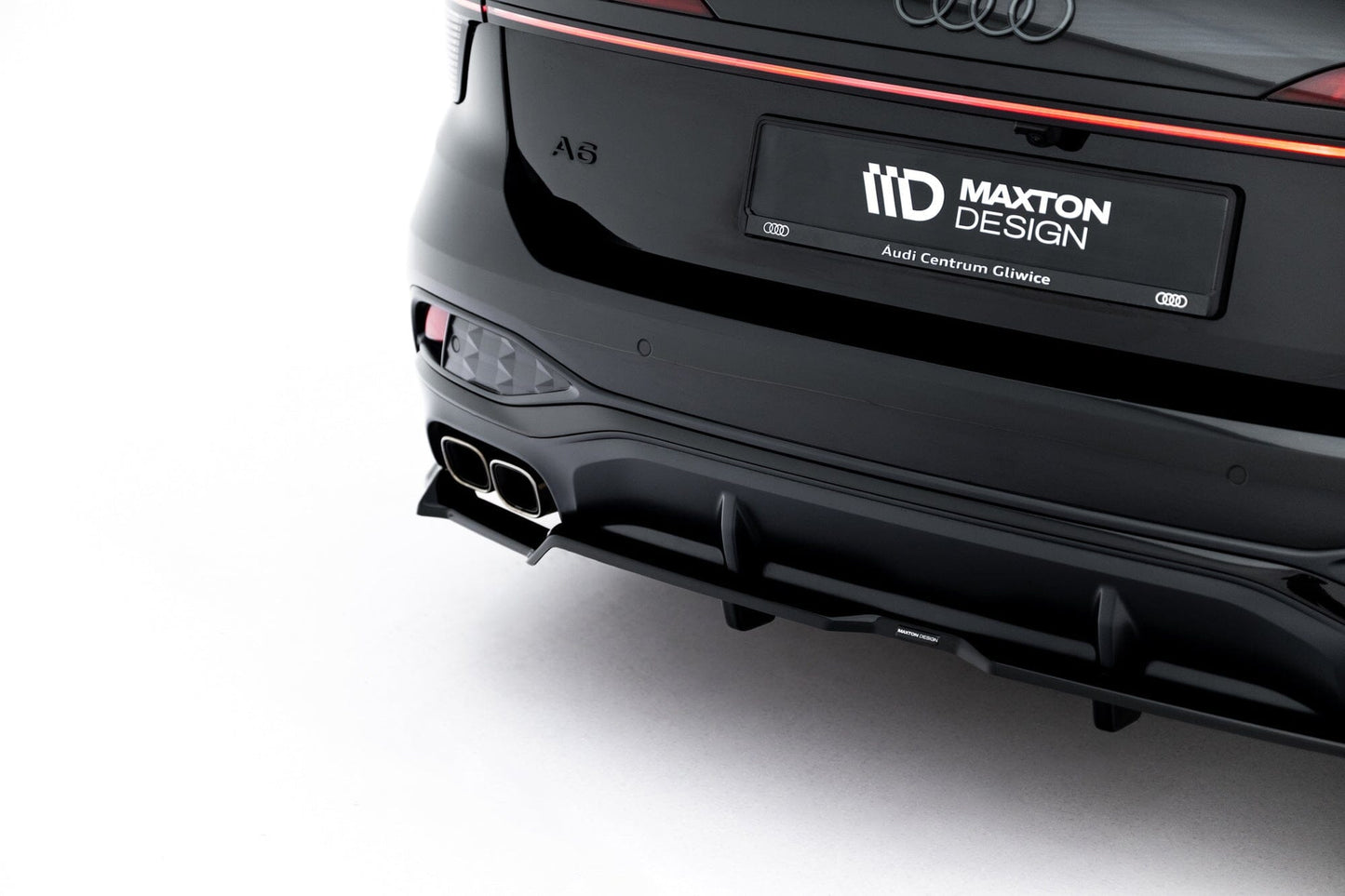 Audi A6 C9 S-Line Heck Splitter Maxton Design 