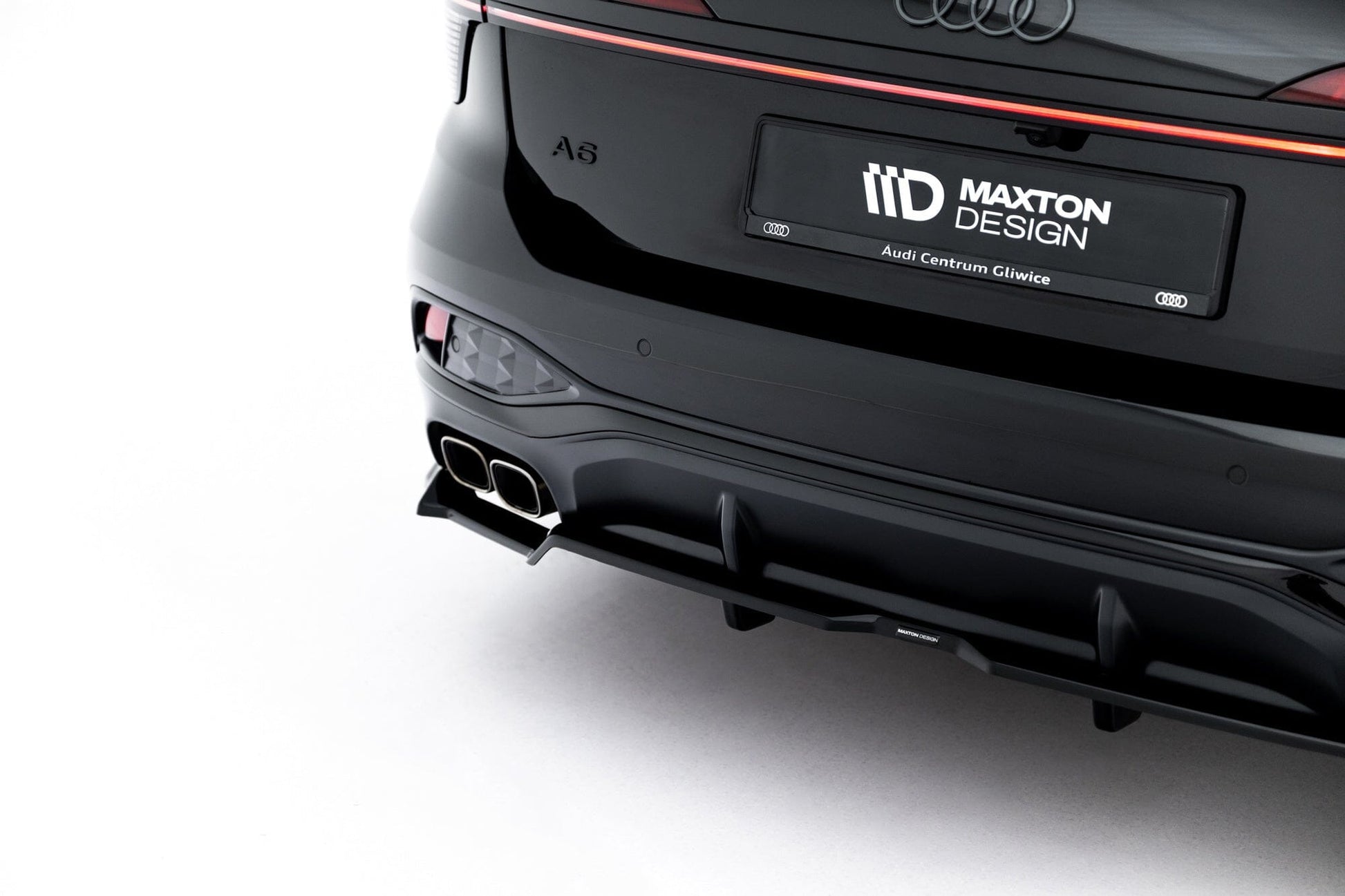 Audi A6 C9 S-Line Heck Splitter Maxton Design 