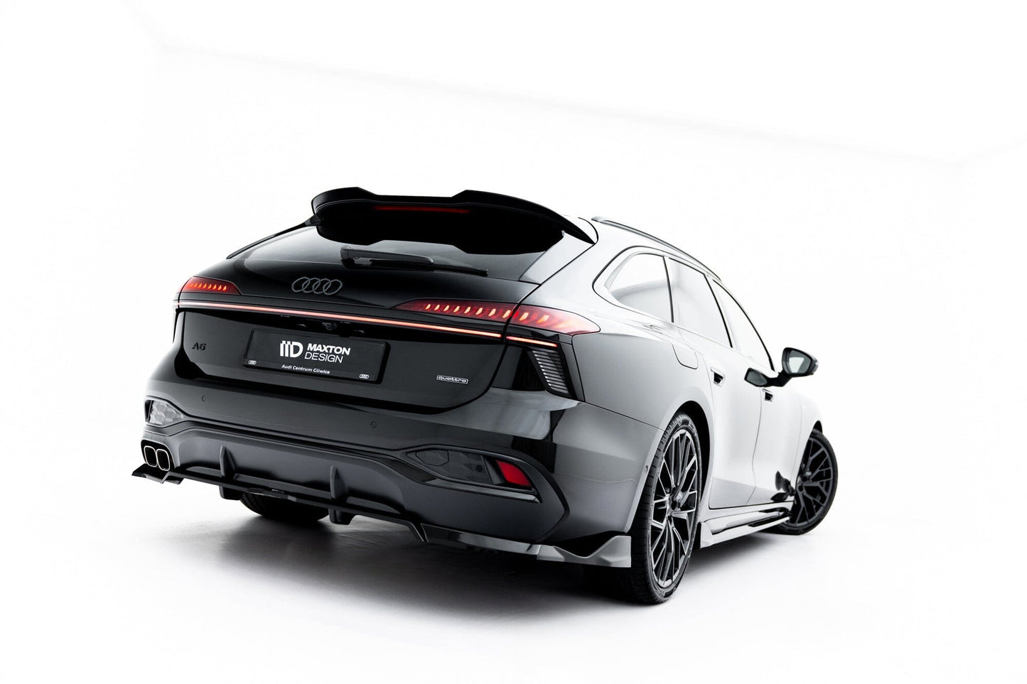 Audi A6 C9 S-Line Heck Splitter Maxton Design 
