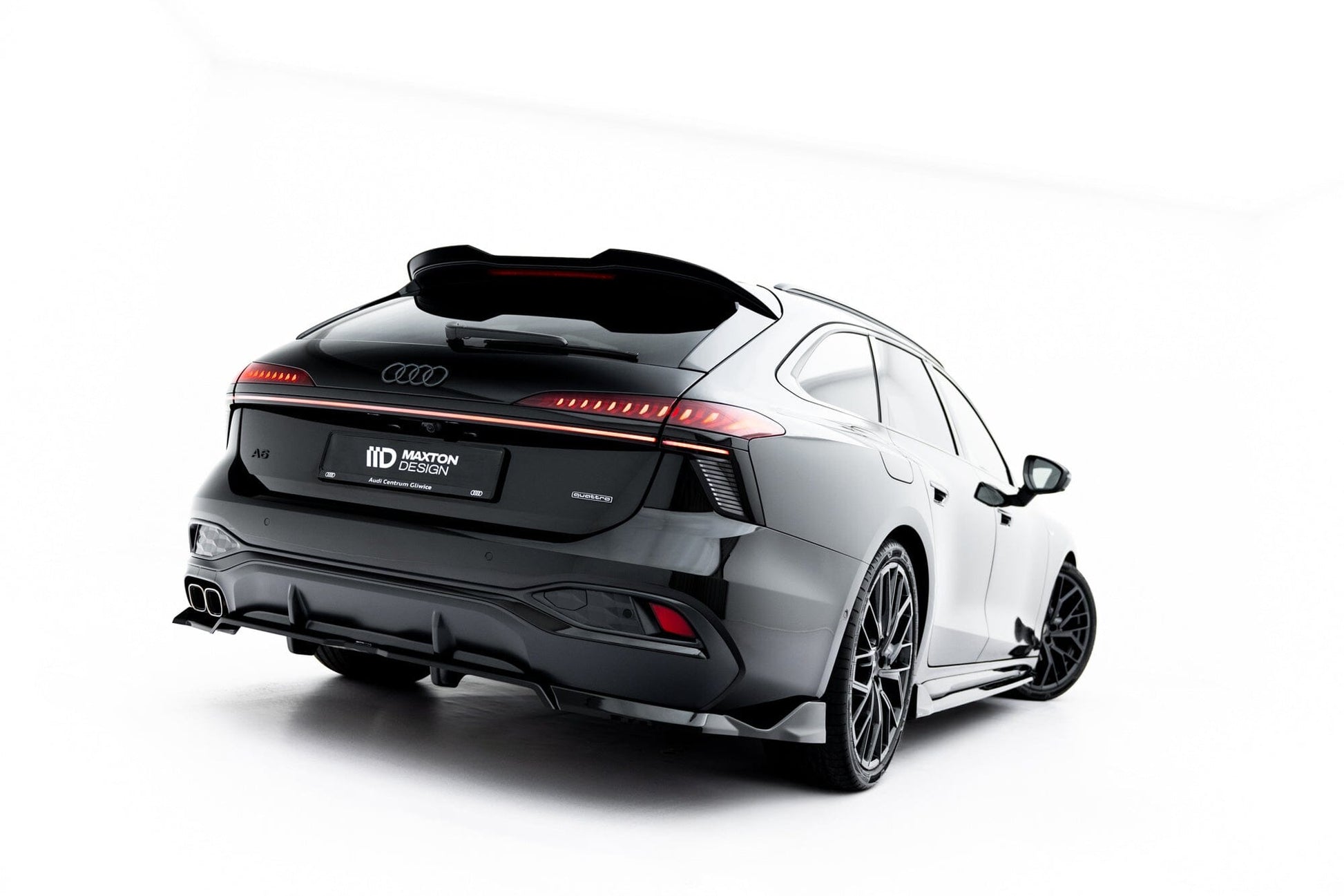 Audi A6 C9 S-Line Heck Splitter Maxton Design 
