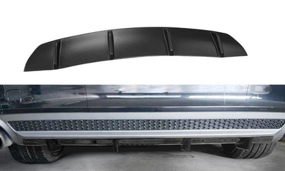 Audi A7 C7 S-Line Heck Diffusor Ansatz Maxton Design 