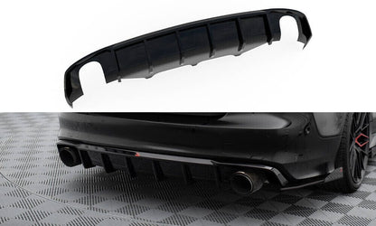 Audi A7 C7 S-Line Heck Diffusor O-O Maxton Design 
