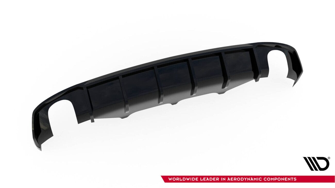 Audi A7 C7 S-Line Heck Diffusor O-O Maxton Design 