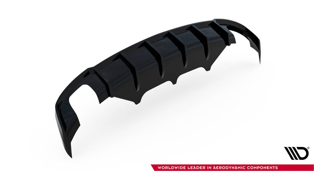 Audi A7 C7 S-Line Heck Diffusor O-O Maxton Design 