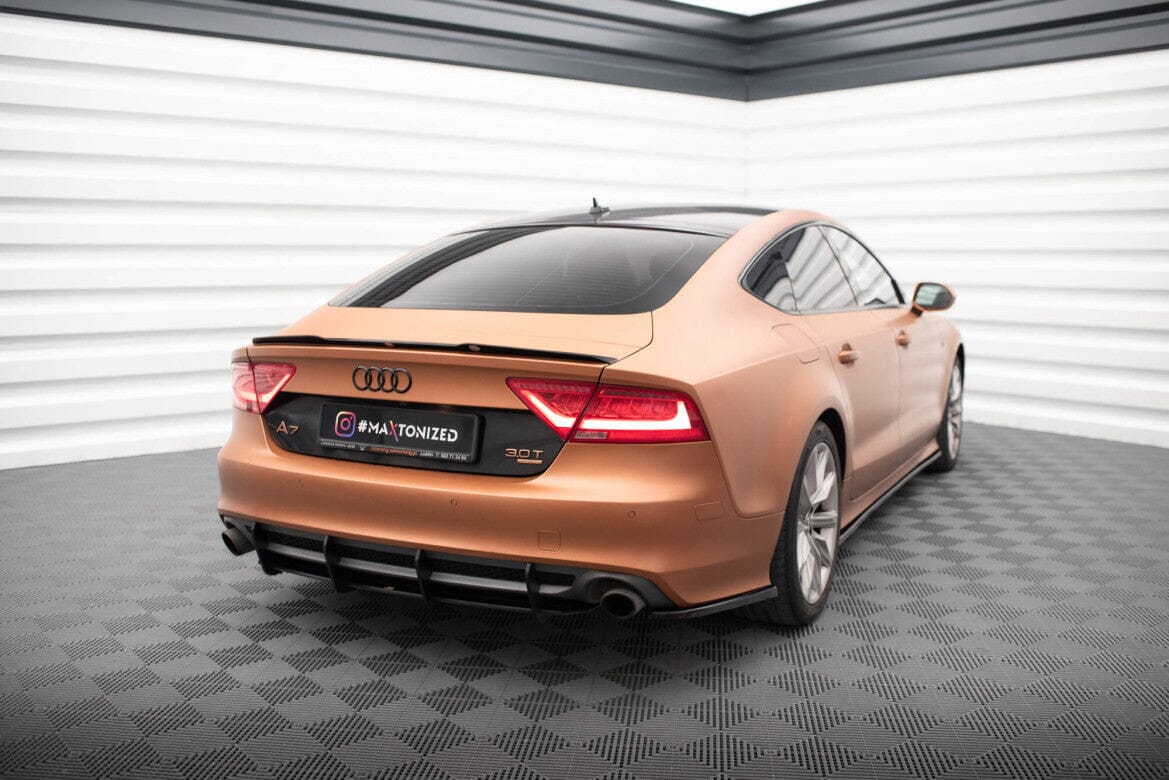 Audi A7 C7 S-Line Street Pro Heckschürze Maxton Design 