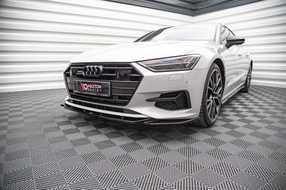 Audi A7 C8 Frontspoiler - Frontlippe V.1 Maxton Design 