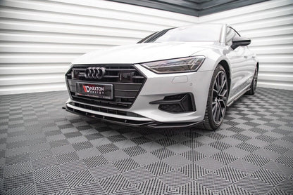 Audi A7 C8 Frontspoiler - Frontlippe V.1 Maxton Design 