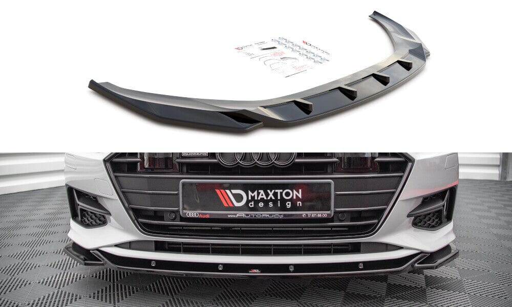 Audi A7 C8 Frontspoiler - Frontlippe V.1 Maxton Design 