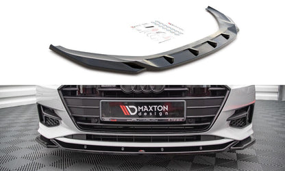 Audi A7 C8 Frontspoiler - Frontlippe V.1 Maxton Design 