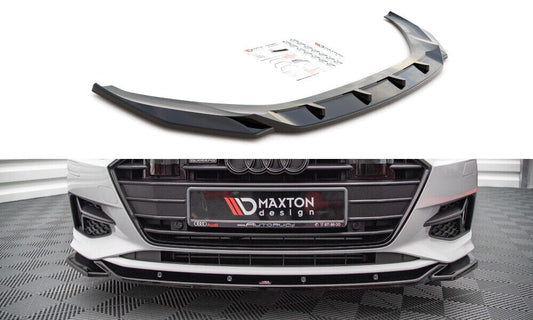 Audi A7 C8 Frontspoiler - Frontlippe V.1 Maxton Design 