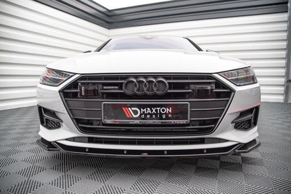 Audi A7 C8 Frontspoiler - Frontlippe V.1 Maxton Design 