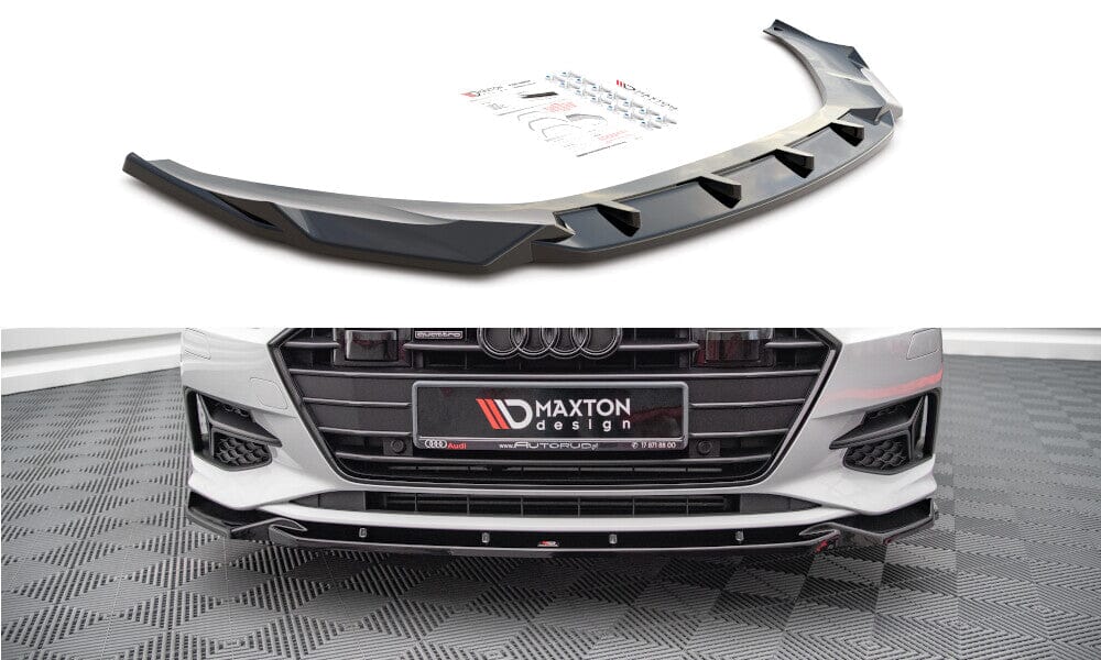 Audi A7 C8 Frontspoiler - Frontlippe V.2 (DTC) Maxton Design 