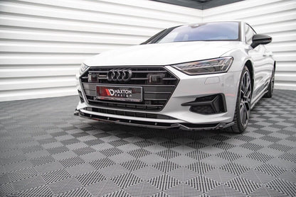 Audi A7 C8 Frontspoiler - Frontlippe V.2 (DTC) Maxton Design 