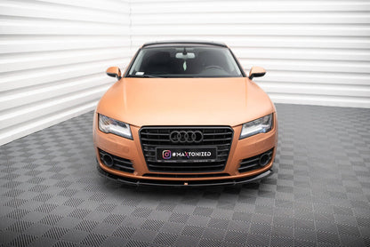 Audi A7 Frontspoiler - Frontlippe V.1 Maxton Design 