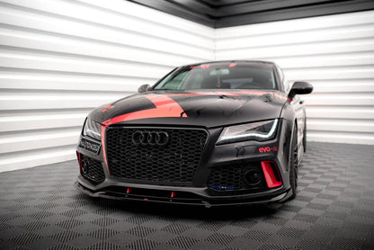Audi A7 RS7 Optik Frontspoiler - Frontlippe Maxton Design 
