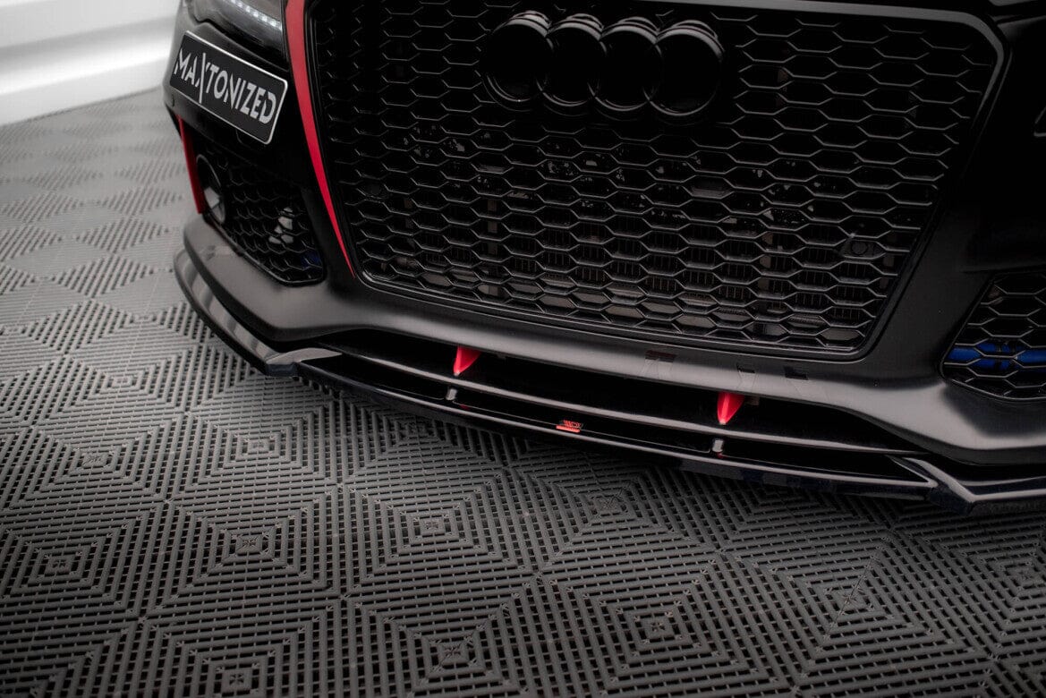 Audi A7 RS7 Optik Frontspoiler - Frontlippe Maxton Design 