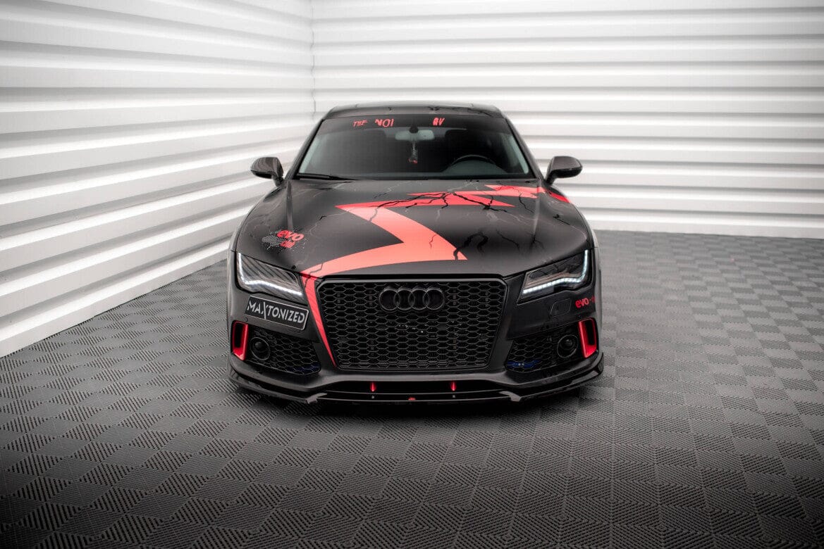 Audi A7 RS7 Optik Frontspoiler - Frontlippe Maxton Design 