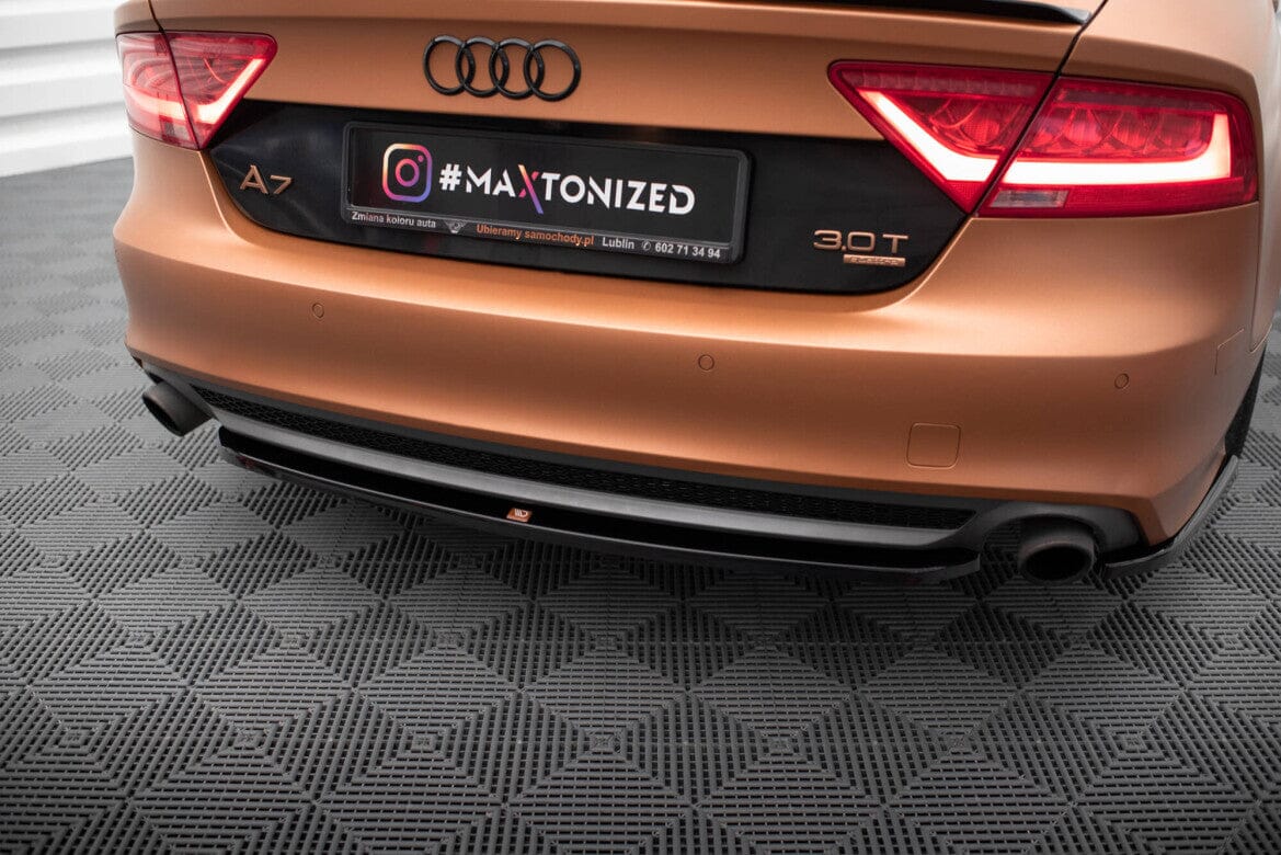 Audi A7 S-Line Heck Ansatz Maxton Design 
