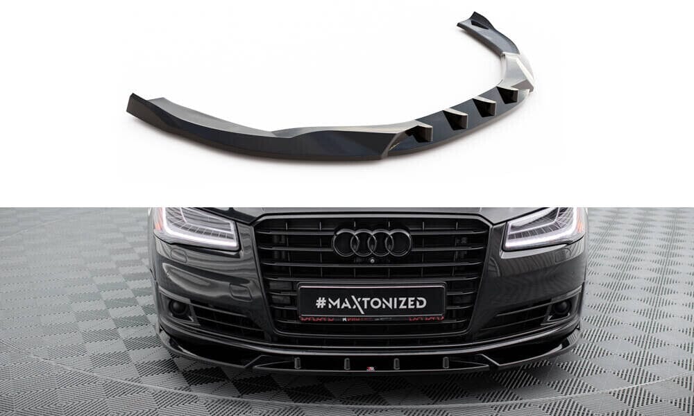 Audi A8 D4 Facelift Frontspoiler - Frontlippe Maxton Design 