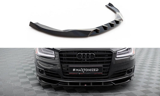 Audi A8 D4 Facelift Frontspoiler - Frontlippe Maxton Design 