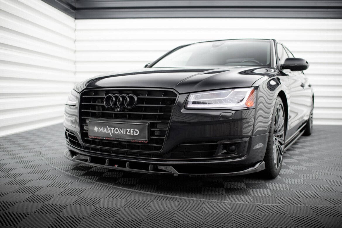 Audi A8 D4 Facelift Frontspoiler - Frontlippe Maxton Design 