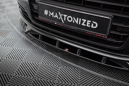 Audi A8 D4 Facelift Frontspoiler - Frontlippe Maxton Design 