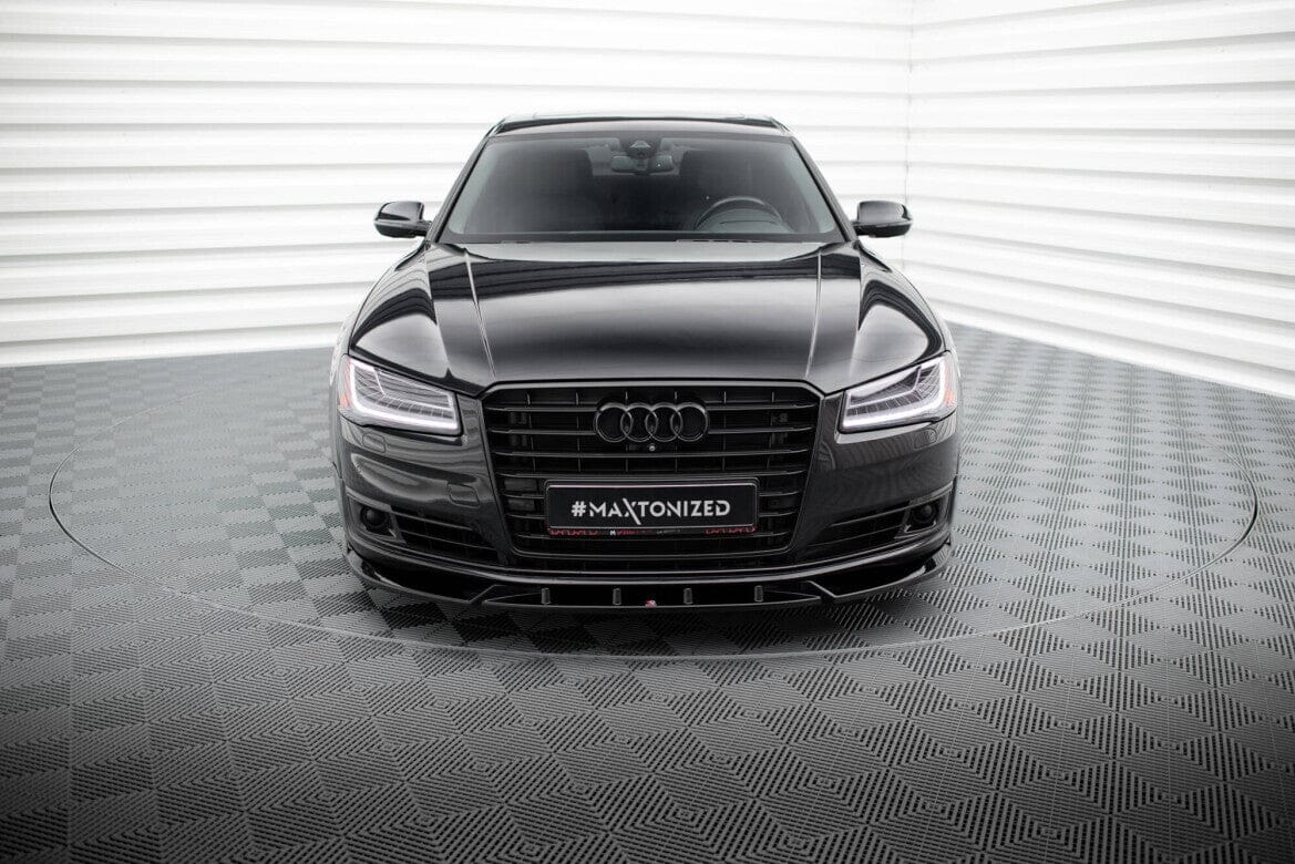 Audi A8 D4 Facelift Frontspoiler - Frontlippe Maxton Design 