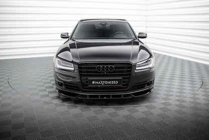 Audi A8 D4 Facelift Frontspoiler - Frontlippe Maxton Design 