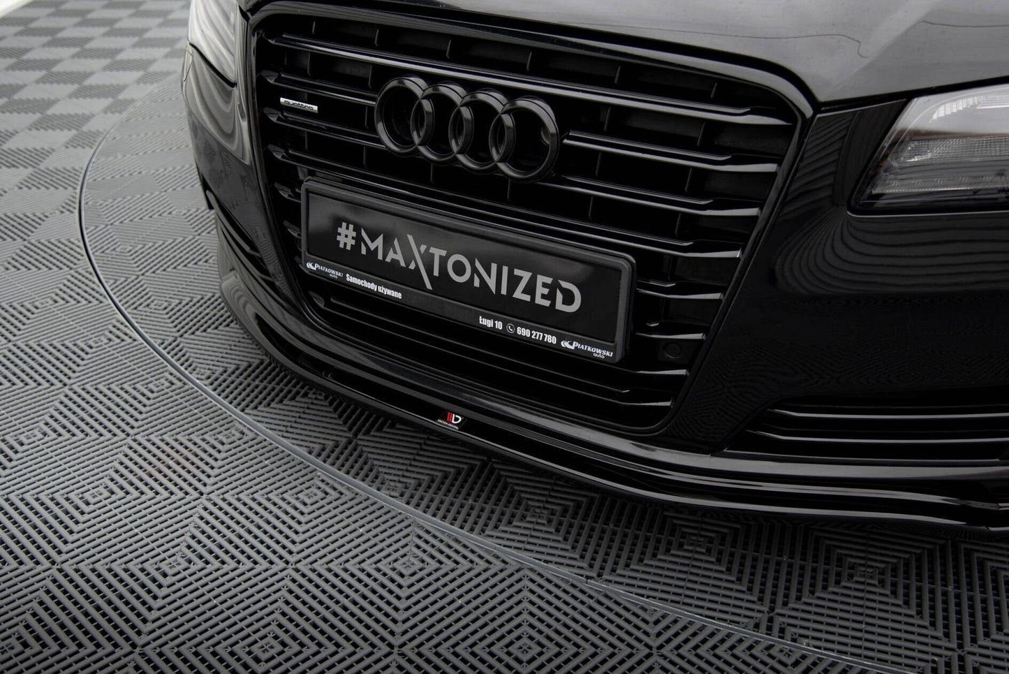 Audi A8 D4 Frontspoiler - Frontlippe Maxton Design 