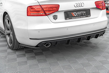 Audi A8 D4 Heck Diffusor Maxton Design 