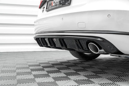 Audi A8 D4 Heck Diffusor Maxton Design 