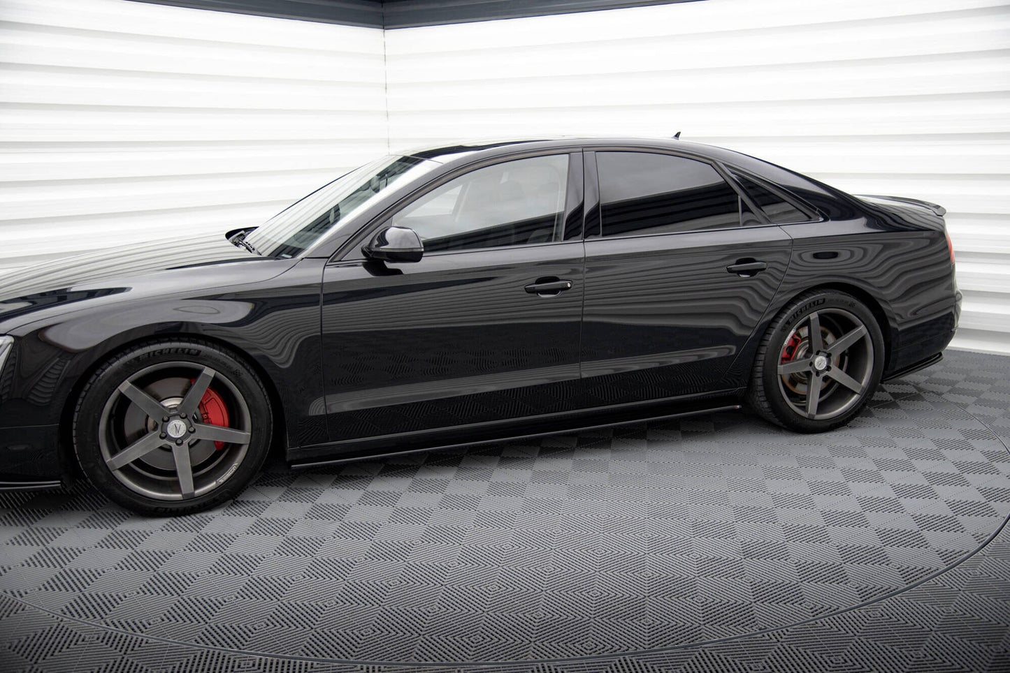 Audi A8 D4 Seitenschweller Maxton Design 