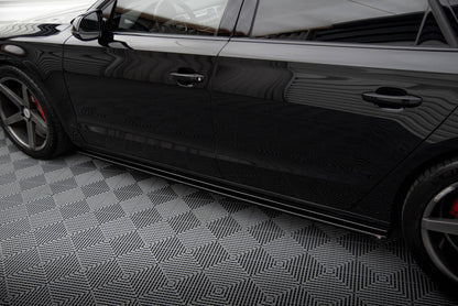 Audi A8 D4 Seitenschweller Maxton Design 