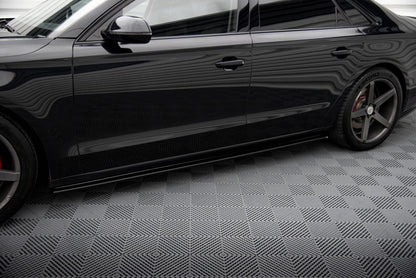 Audi A8 D4 Seitenschweller Maxton Design 