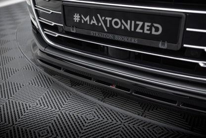 Audi A8 D5 Frontspoiler - Frontlippe Maxton Design 