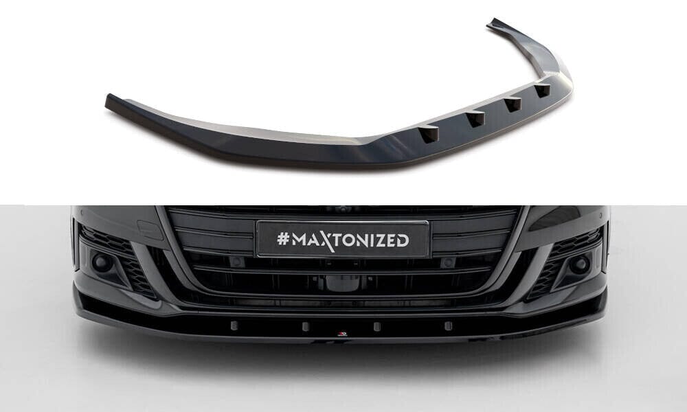 Audi A8 D5 S-Line Frontspoiler - Frontlippe V.2 Maxton Design 