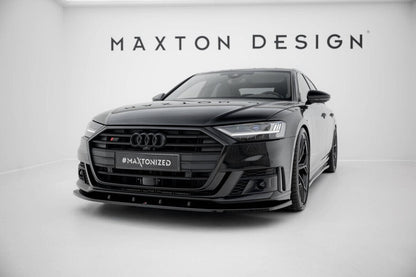 Audi A8 D5 S-Line Frontspoiler - Frontlippe V.2 Maxton Design 