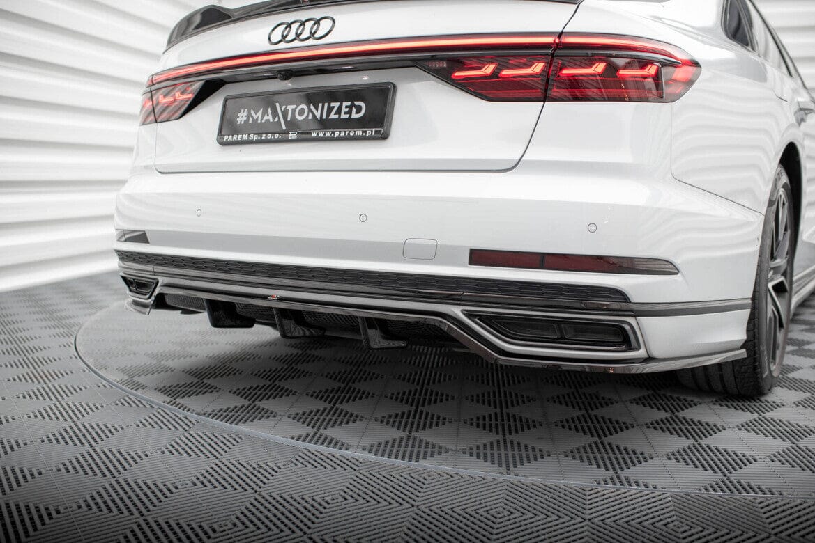 Audi A8 D5 S-Line Heck Ansatz Maxton Design 