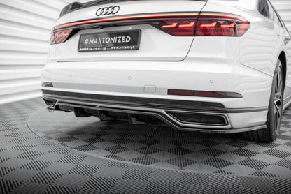 Audi A8 D5 S-Line Heck Ansatz Maxton Design 