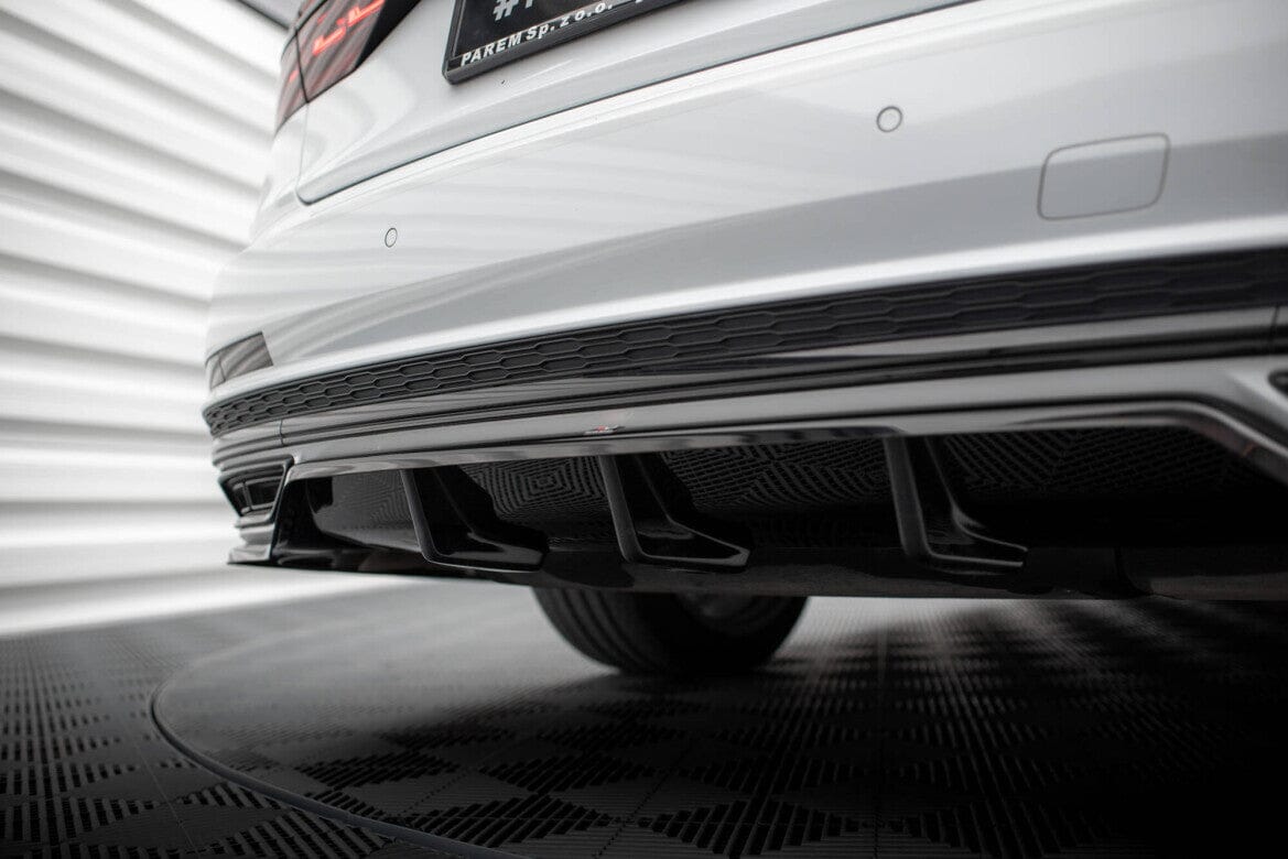 Audi A8 D5 S-Line Heck Ansatz Maxton Design 