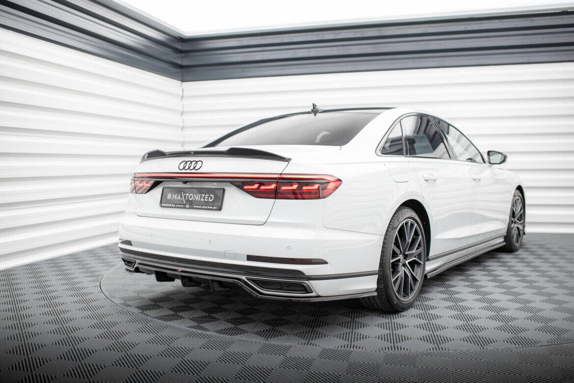 Audi A8 D5 S-Line Heck Ansatz Maxton Design 