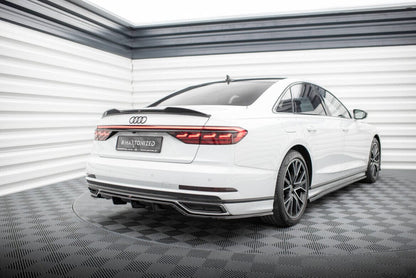 Audi A8 D5 S-Line Heck Ansatz Maxton Design 