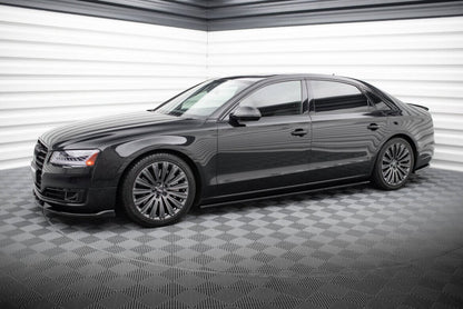 Audi A8 Lang D4 Seitenschweller Maxton Design 