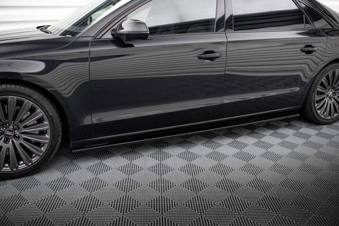 Audi A8 Lang D4 Seitenschweller Maxton Design 