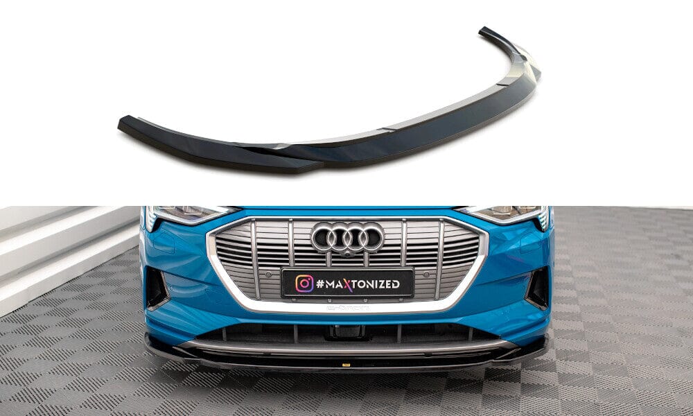 Audi E-Tron - Frontspoiler - Frontlippe V.1 Maxton Design 
