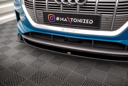 Audi E-Tron - Frontspoiler - Frontlippe V.1 Maxton Design 