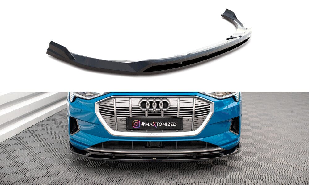 Audi E-Tron - Frontspoiler - Frontlippe V.2 Maxton Design 