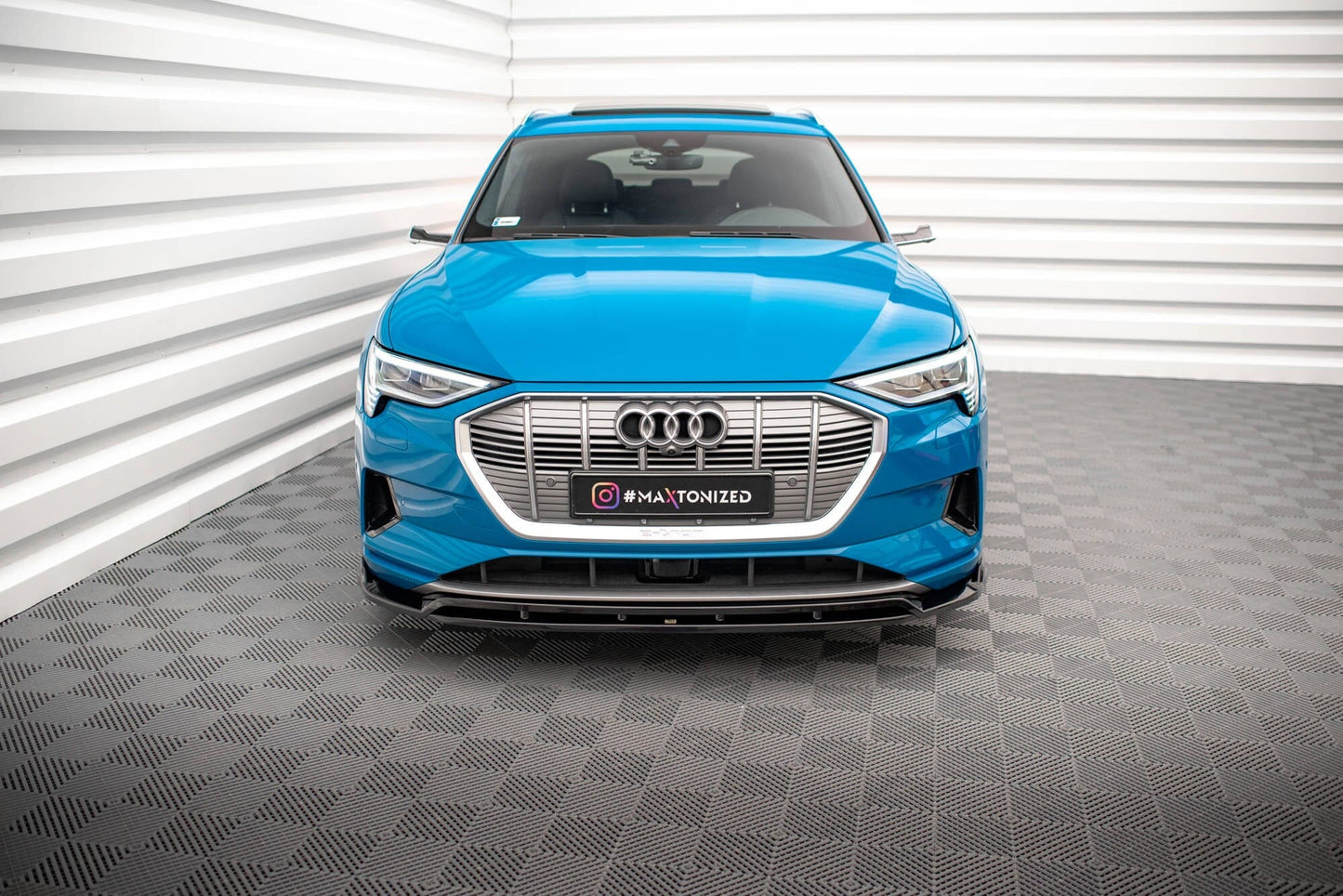 Audi E-Tron - Frontspoiler - Frontlippe V.2 Maxton Design 