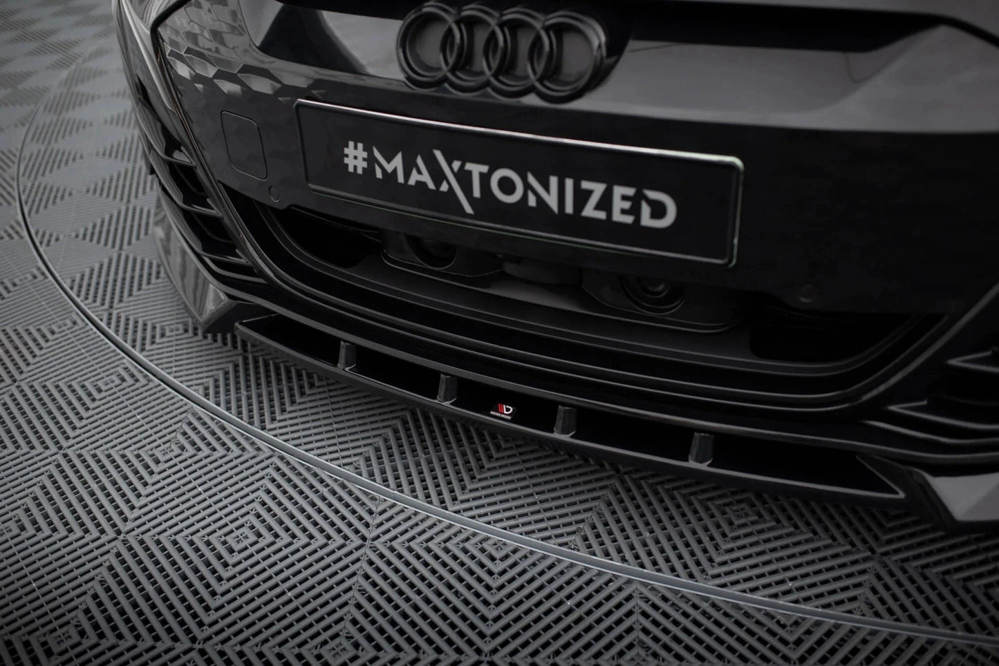 Audi E-Tron GT - Frontspoiler - Frontlippe V.1 Maxton Design 